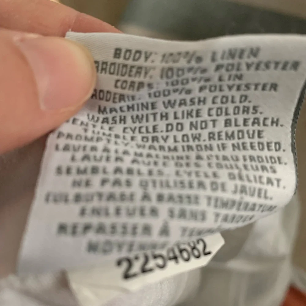 Restoration hardware pillowcase